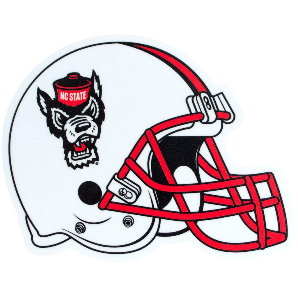 Nc state hot sale football helmets